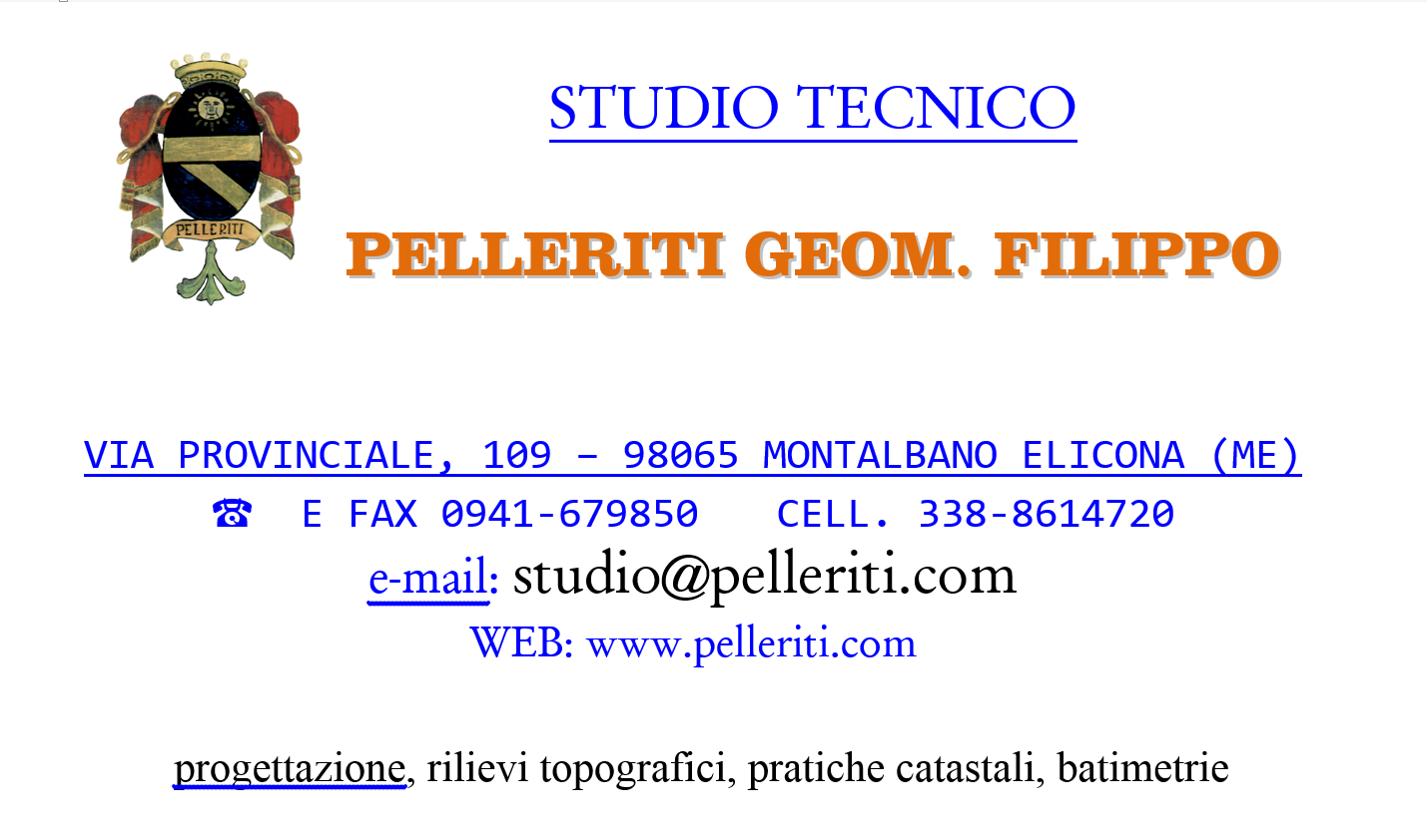 Studio Tecnico Geom. Filippo Pelleriti            
